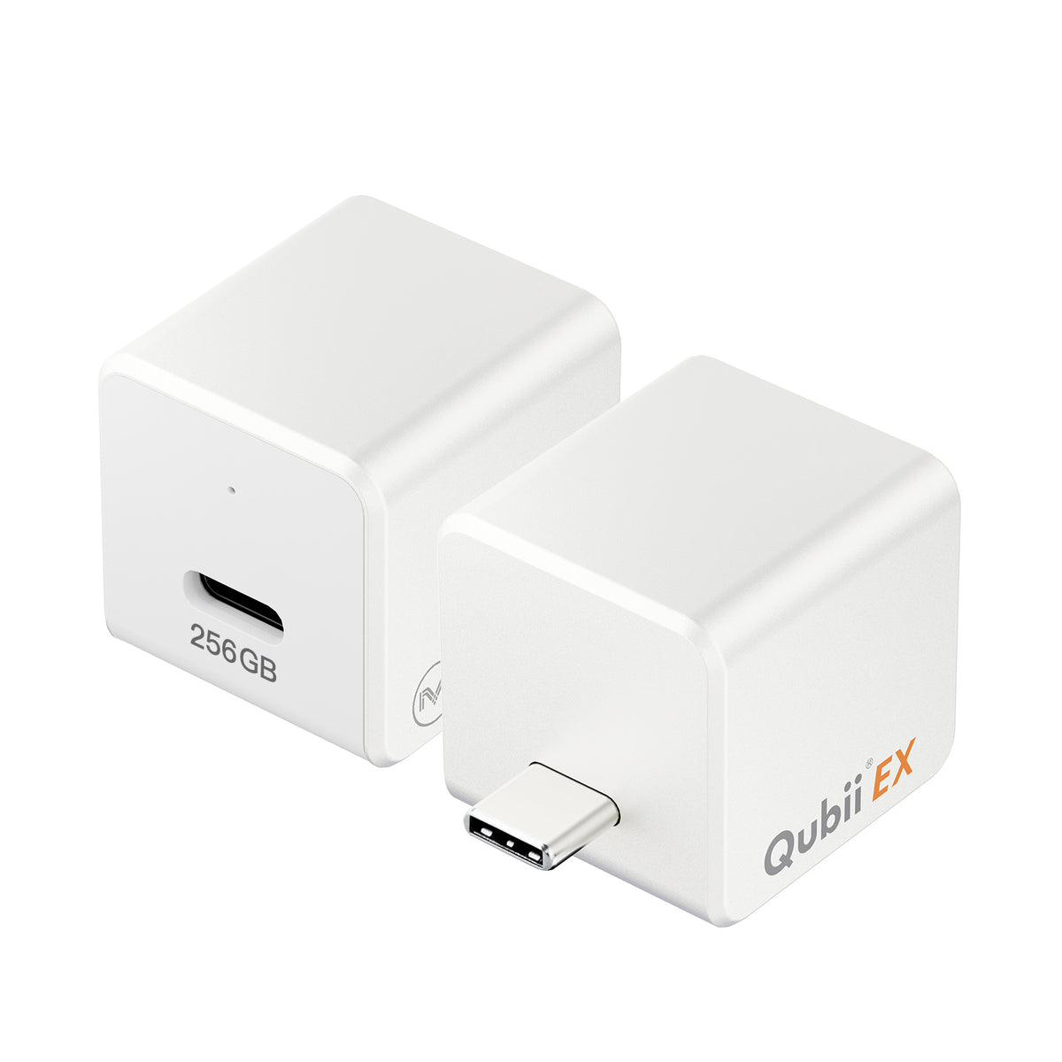 Qubii EX in Pearl Ivory with 256GB built-in storage