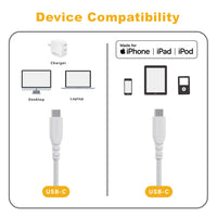 Maktar USB-C to USB-C Braided Cable