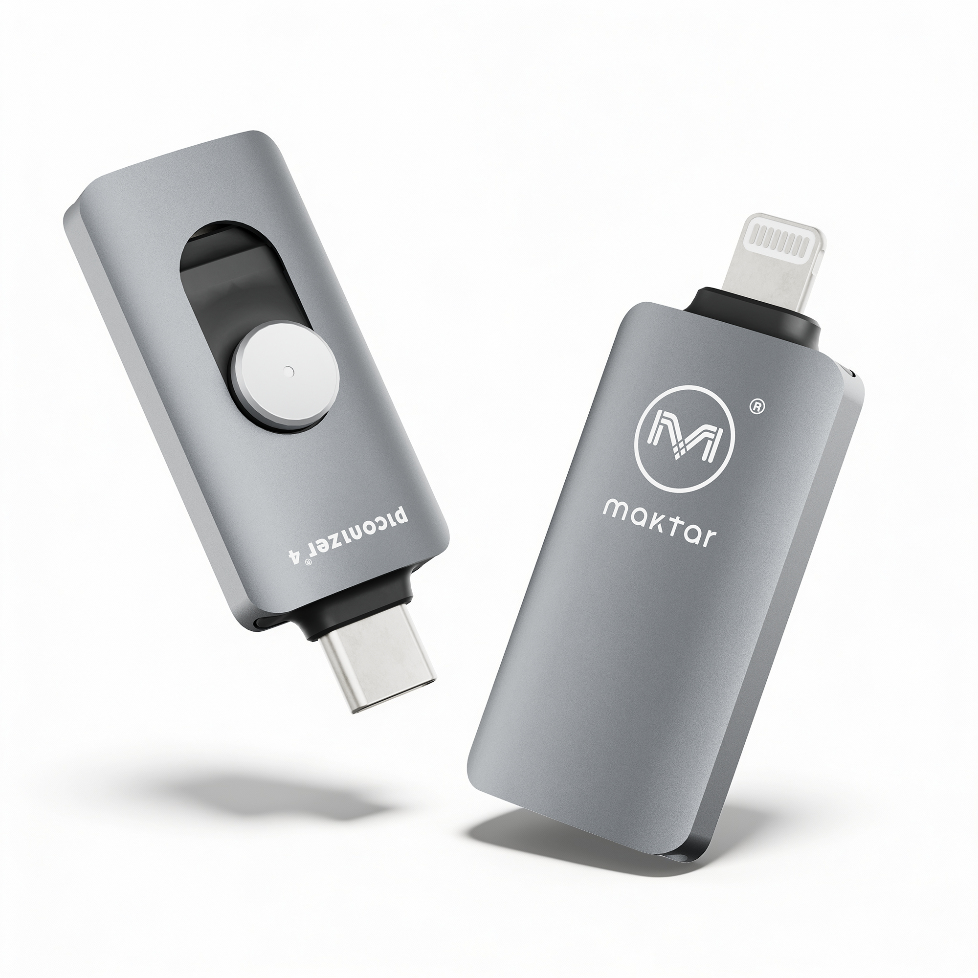 Piconizer 4: Portable Auto-Backup Flash Drive for iOS and Android Devices
