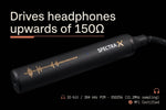 Maktar Spectra X2 USB-C Portable DAC & Headphone Amp | Hi-Res 32bit/384kHz DSD256 ESS Sabre