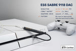 Maktar Spectra X2 USB-C Portable DAC & Headphone Amp | Hi-Res 32bit/384kHz DSD256 ESS Sabre