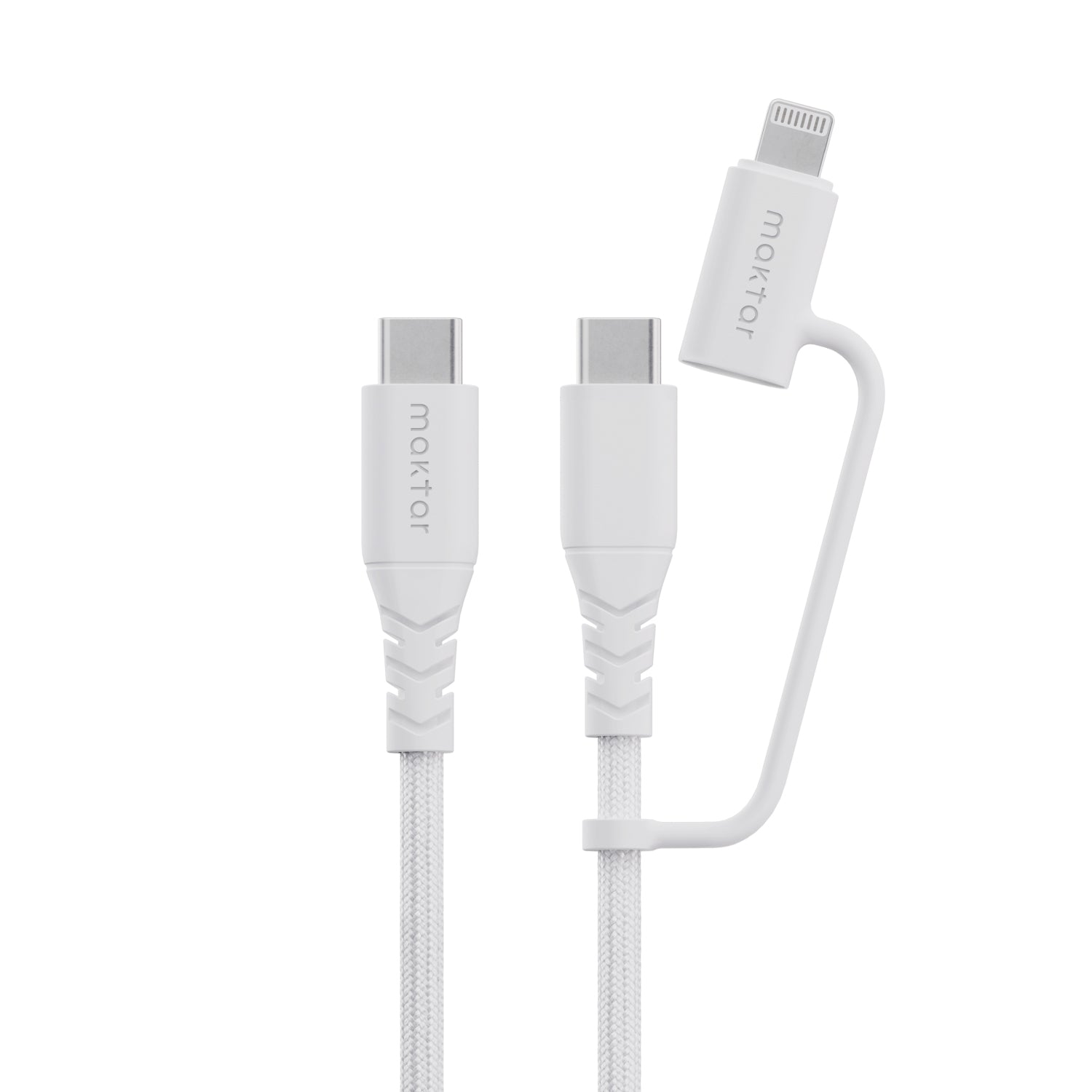 Maktar CCL 2-in-1 USB-C to Lightning Cable