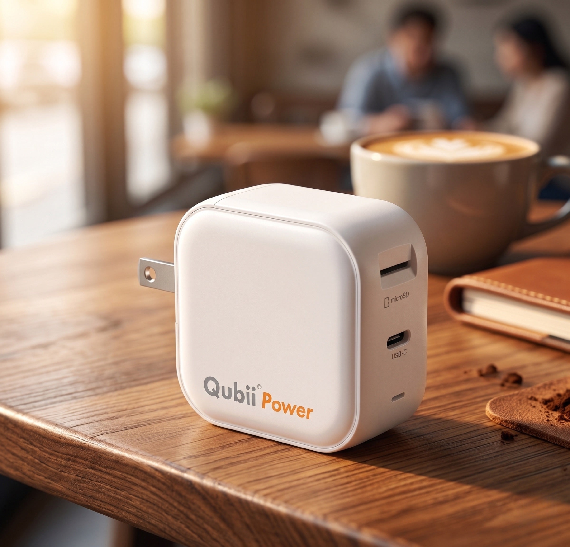 Qubii Duo — Auto-Backup Cube for iPhone & Android — Maktar US